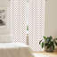 Panneau coulissant floral semi-diaphane avec passe-tringle-45980774