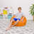 Bean Bag Chair for Kids, Teens, and Adults - Filled with Soft Beads, Includes Removable and Machine Washable Cover - Multiple Colors, Sizes and Fabrics including Soft Nylon & Canvas with Patterns-1783236405-1785356745