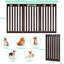 Madera Wood Free Standing Pet Gate