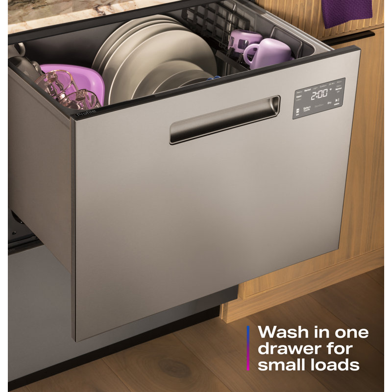 GE Profile Dishwasher Double Drawer