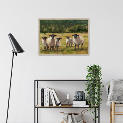 Babsy Sheep Family I - Painting
