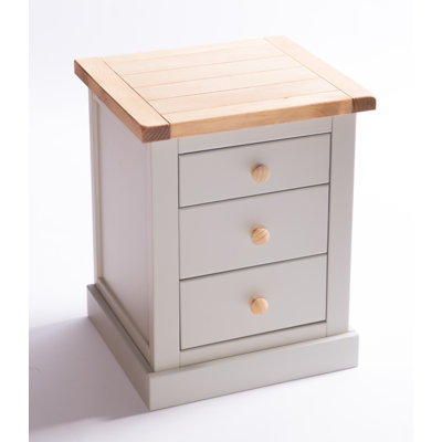 Christie 45 cm W Bedside Table