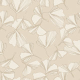 Ginko II 33' L x 20.5" W  Wallpaper Roll
