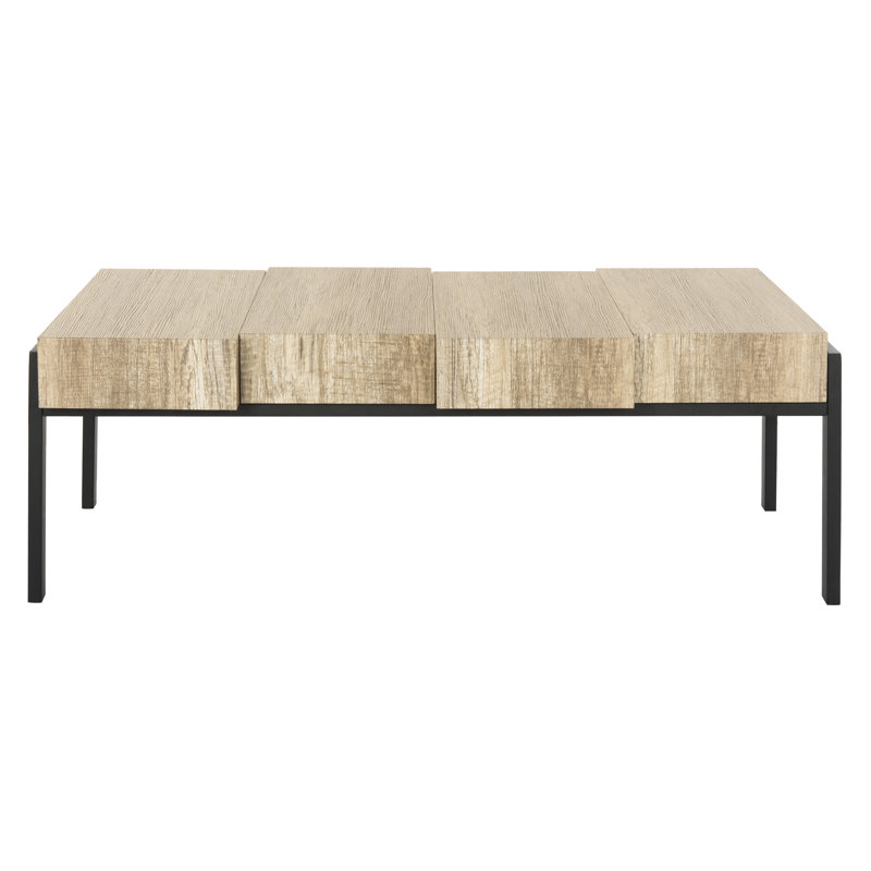 Blonde Coffee Table, Multi Brown
