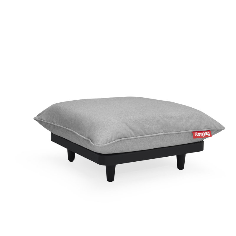 Paletti Outdoor Patio Modular Hocker, Rock Gray