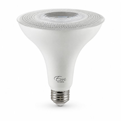 Euri Lighting PAR38 LED Bulbs, 12W, 1050 lm, 100W Eq., 4000K, E26, Dimmable, CEC/JA8/UL, 2-Pack