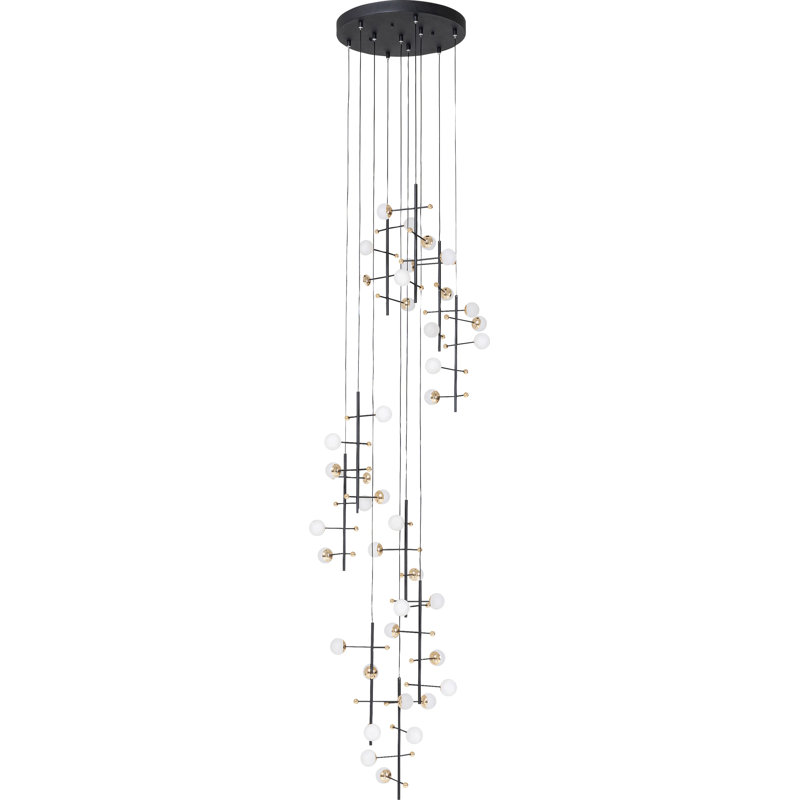Trapeze Pendant Light, 280Cm