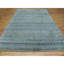 9'1"x12' Blue 100% Wool Hand Knotted Kohinoor Herrita Design Oriental Rug G79678
