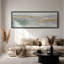 Grande toile murale encadrée, décor de paysage abstrait pastel - 60 po x 20 po, 60 po x 30 po-451277414-451277432