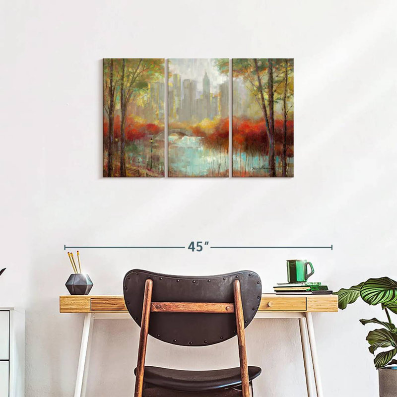  «Autumn View», H 20 po x l 33 po