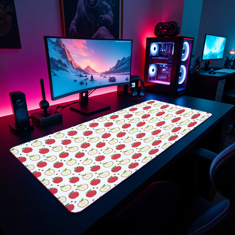 Polyester Desk Pad, 14.4x12.1