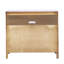 Commode média Milburn Carmel, Cappuccino