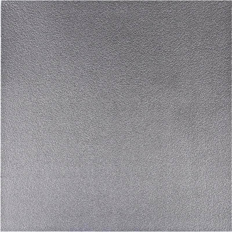 Carreau de plafond en vinyle nickel massif antique de 1,98 pi x 1,98 pi Verlans