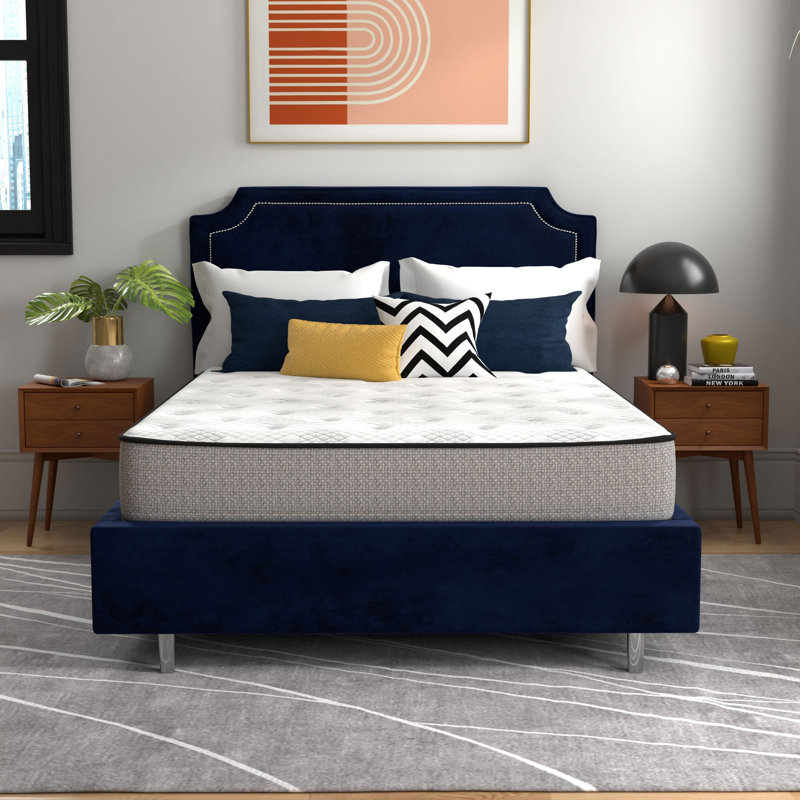 Early Bird Dual Cool Medium Hybrid Mattress, Queen, 12"