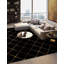 Étowah contemporain noir et doré-600093973