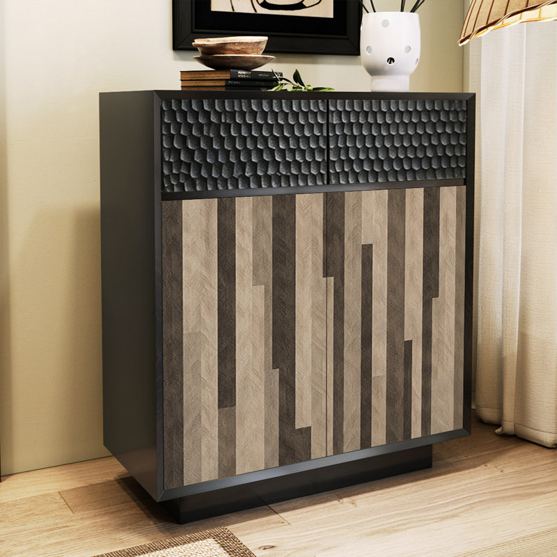 Armoire de rangement en bois massif