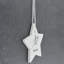 Sanson Peace Star Shaped Ceramic Ornament