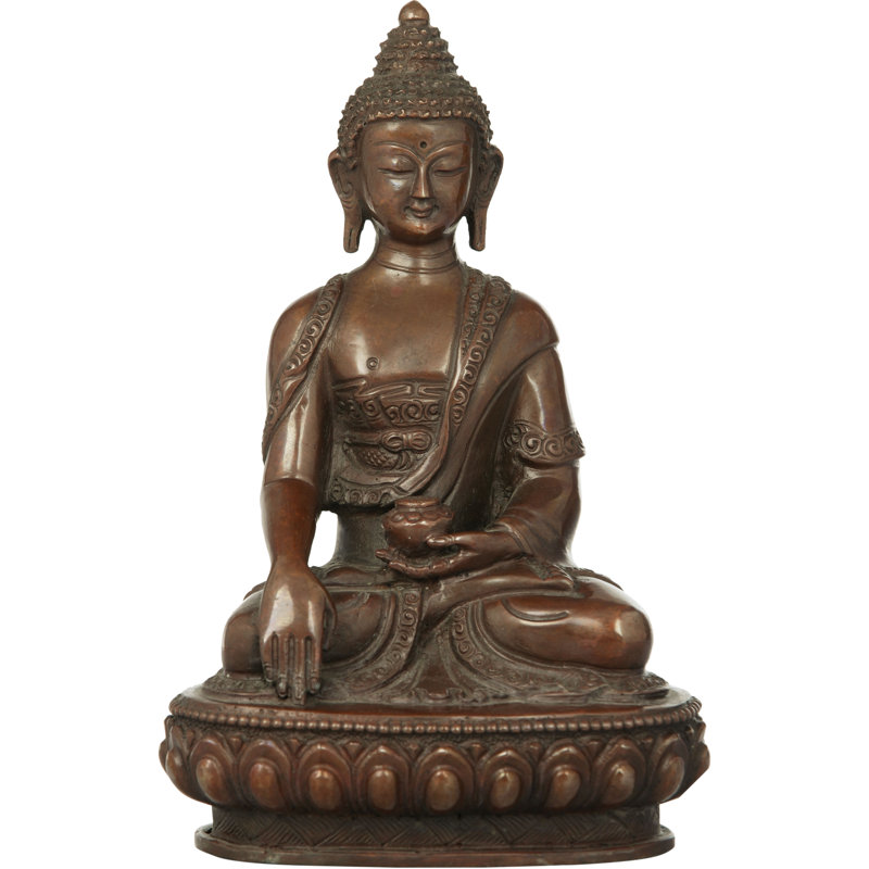 Statue Bouddha dans le Bhumisparsha Mudra