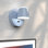 Applique murale moderne Vincentia avec port USB et interrupteur