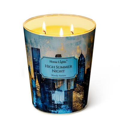 Haute nuit d'été | Bougies parfumées 3-Wick Homelights