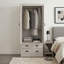  2 Door 2 Drawer Wardrobe-103840082