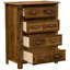 Commode à quatre tiroirs Fireside Lodge Appalachian - Premium Line-1582618375