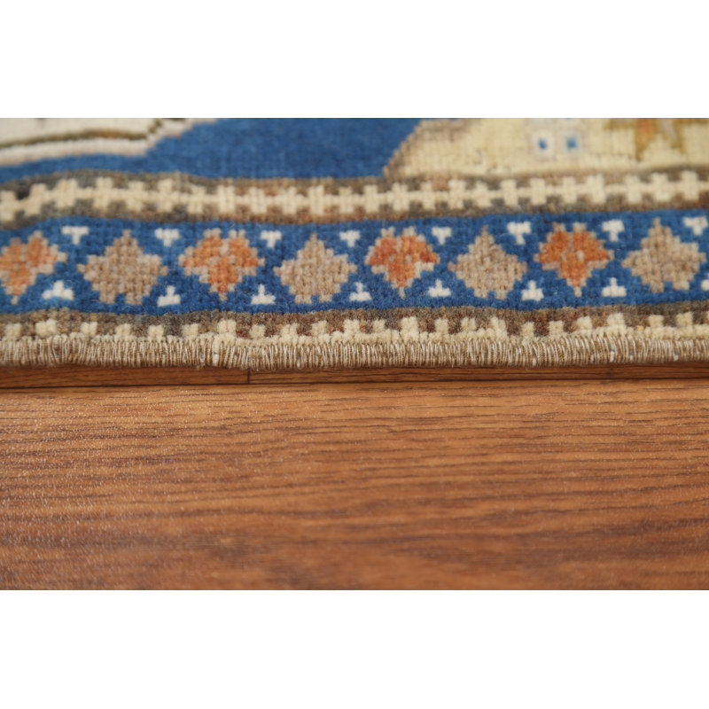 Tapis oriental en laine Anatolian noué à la main 2 x 3