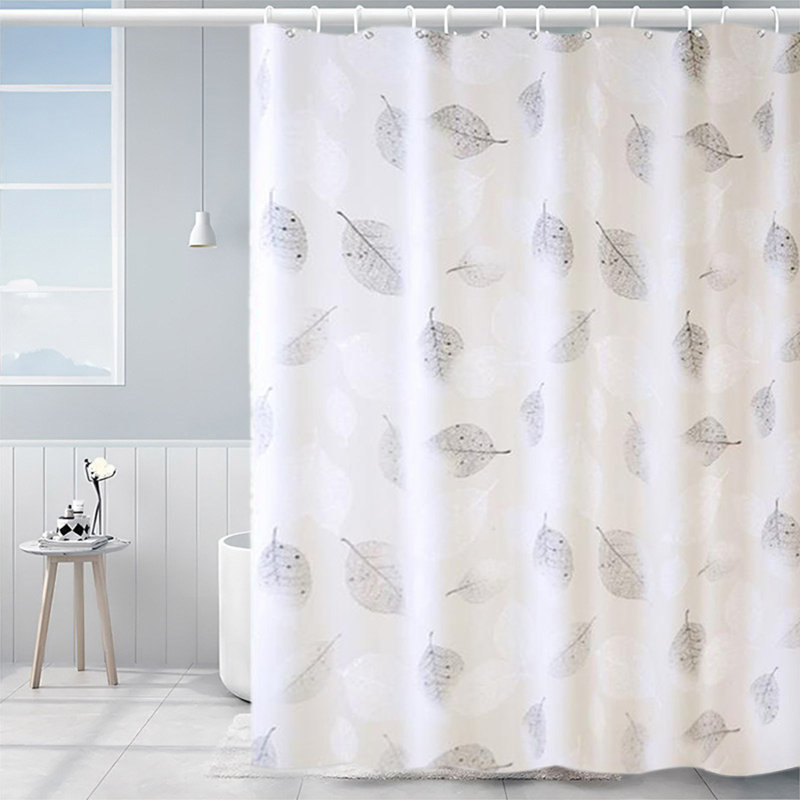 Modern Shower Curtain Liner 70.87x70. Inches Unisex Water Repellent Polyester Wash Bathroom, A