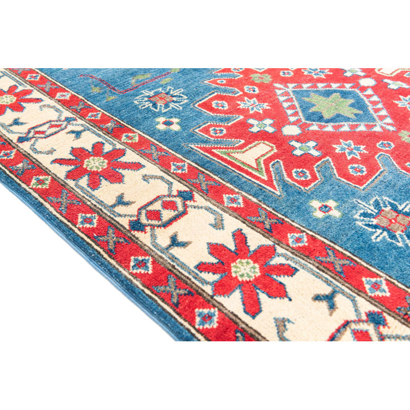 Tapis bleu Olander
