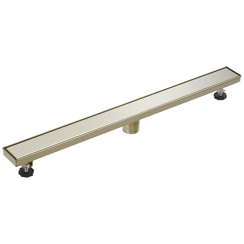 32'' Brushed Gold Stainless Steel Linear Shower Drain