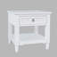 Table de bout carrée 24 po avec tablette de rangement Pearce