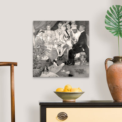Murder Mystery, art mural sur toile