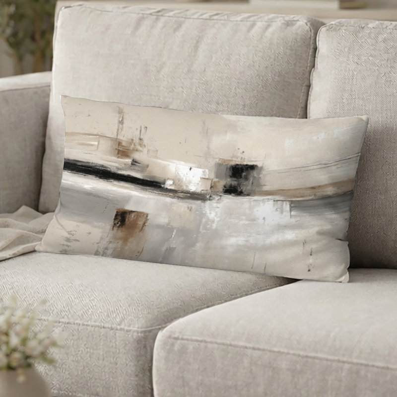 Coussin Cubism, H 12 po x l 20 po