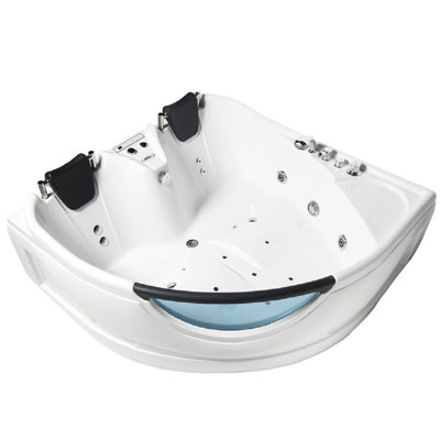 61'' x 61'' Acrylic Bathtub with Faucet