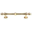 Ornate Brass 6 Center to Center Bar Pull-11295367