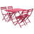 Greensboro Ochre Rectangular Folding Garden Table-1852819780