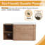 Ensemble de meuble-lavabo mural simple 40 po avec plateau en céramique Narnby-836330785-813775074