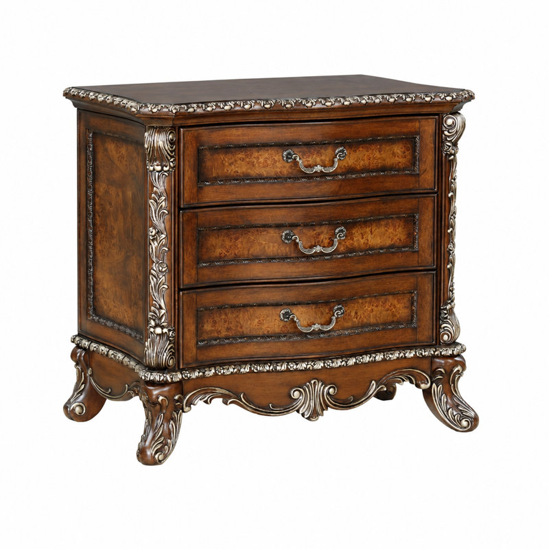 Nightstand, Cherry Finish