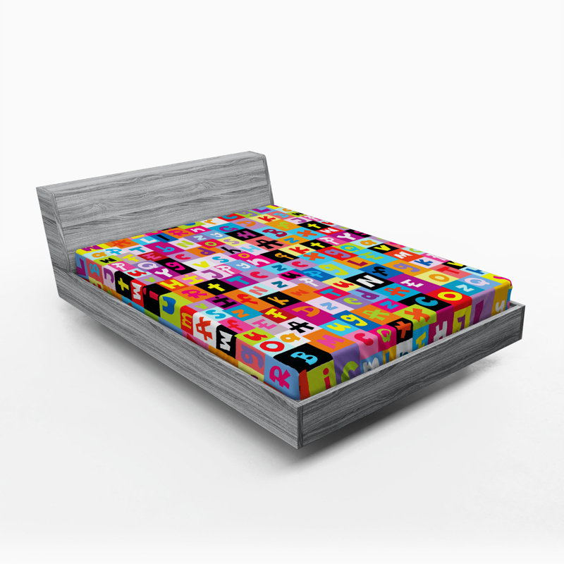 Microfiber Jersey Knit Fitted Sheet, European Kingsize (160 x 200cm)