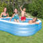 Pompe à air à remplissage rapide 120 V Intex et piscine gonflable pour enfants 90 po x 90 po x 2 po Intex