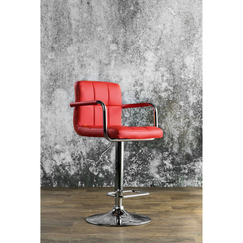 Tabouret Luff, Rouge