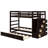Twin Over Twin Bunk Bed With Trundle-1862425546