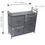 Commode de rangement 5 tiroirs nola Losh
