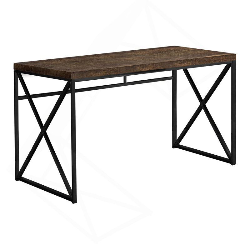 Bureau d'ordinateur pour la maison, Brun / Noir