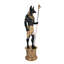 Statue égyptienne Anubis avec un piédestal