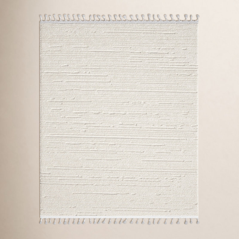 Tapis crème Highpoint, Rectangle 7 pi 10 po x 10 pi