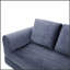 Canapé-lit pliant convertible 2-en-1, canapé-lit en velours côtelé moderne avec 2 coussins, causeuse modulaire rembourrée avec lit escamotable Futon-770008383