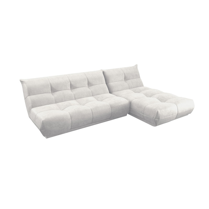 Cozy Right Corner Sofa, Off White
