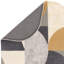 Corel Oval Geometric Wool Hand Tufted Dhurrie-100012367