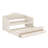 Elegant Sofa Bed Featuring Upholstered Button-Tufted Backrest and Hidden Trundle-750792858
